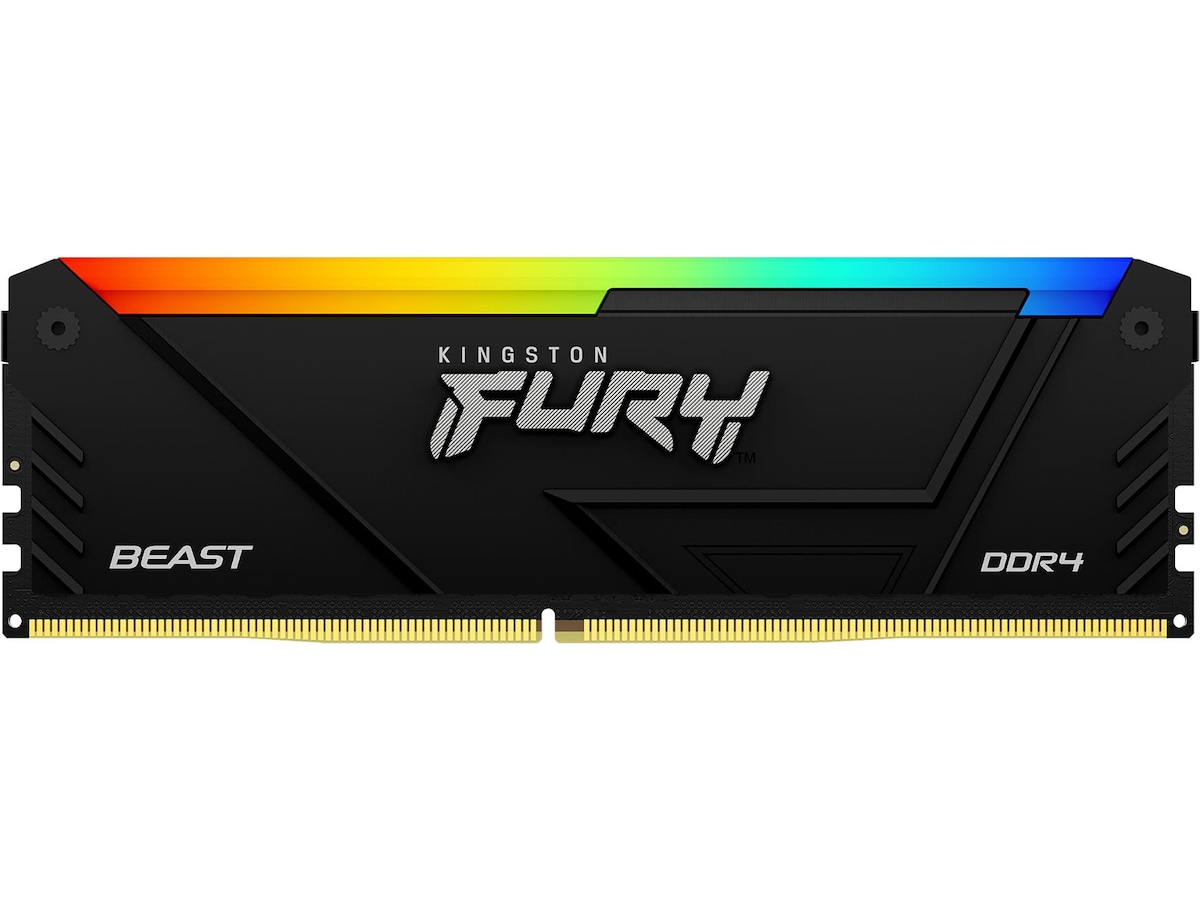 Kingston FURY Beast RGB DDR4 3200MHz 32GB Hukommelse (RAM)