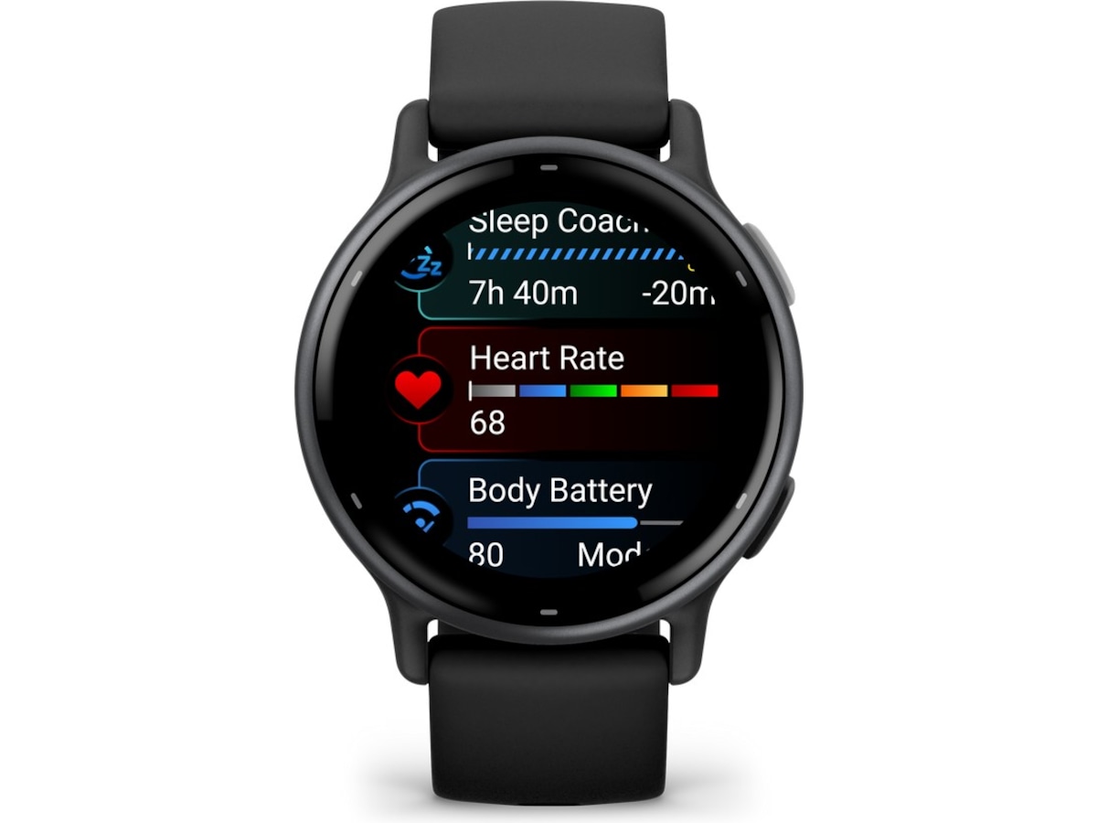 Garmin vivoactive 5 AMOLED Smartwatch (black/slate) Smartwatches