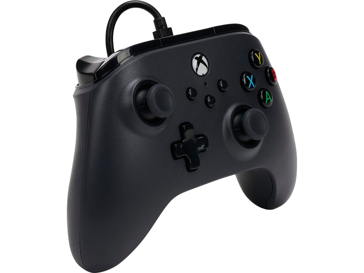 PowerA Xbox Series X/S Controller (sort) Tilbehør til spilkonsoller
