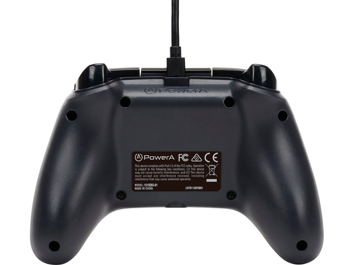 PowerA Xbox Series X/S Controller (sort) Tilbehør til spilkonsoller