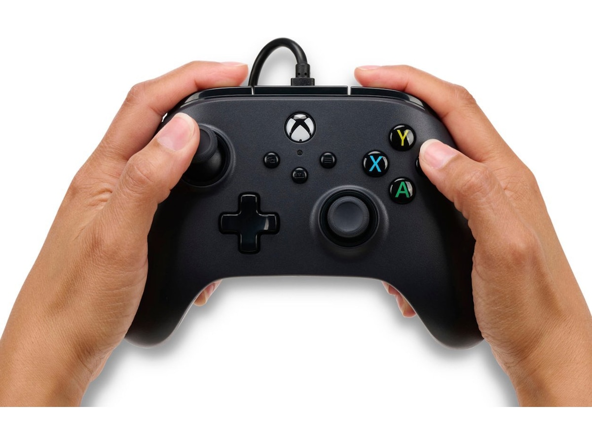 PowerA Xbox Series X/S Controller (sort) Tilbehør til spilkonsoller