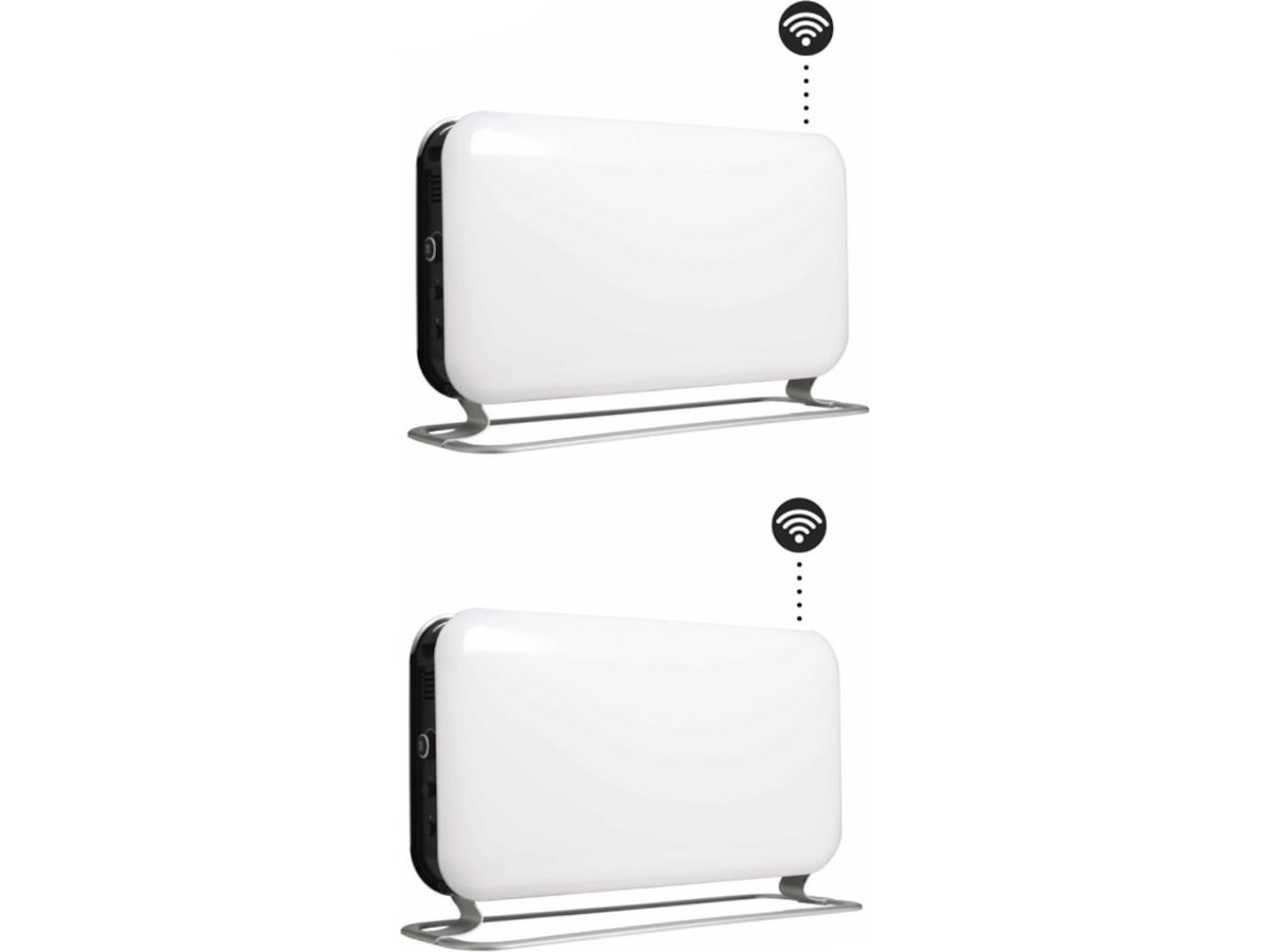 Mill WiFi gulvovn 1200W (hvid) 2-pack Radiatorer