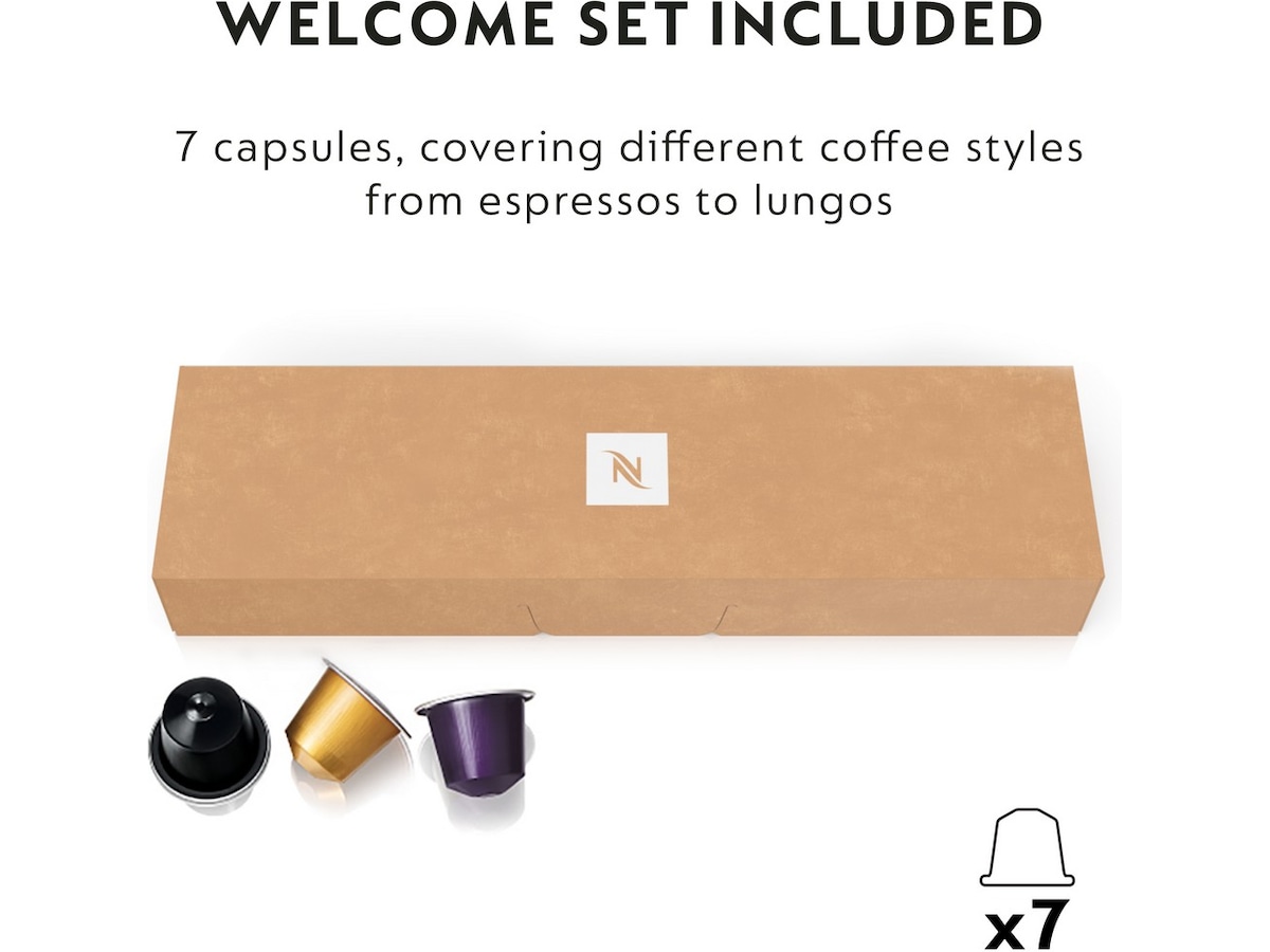 Nespresso CitiZ by De'Longhi kapselmaskine (platin) Kapselmaskiner