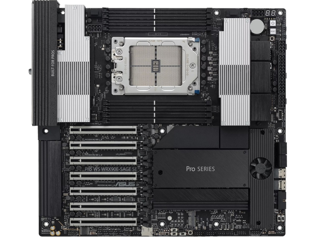 ASUS Pro WS WRX90E-SAGE SE Bundkort AMD Socket