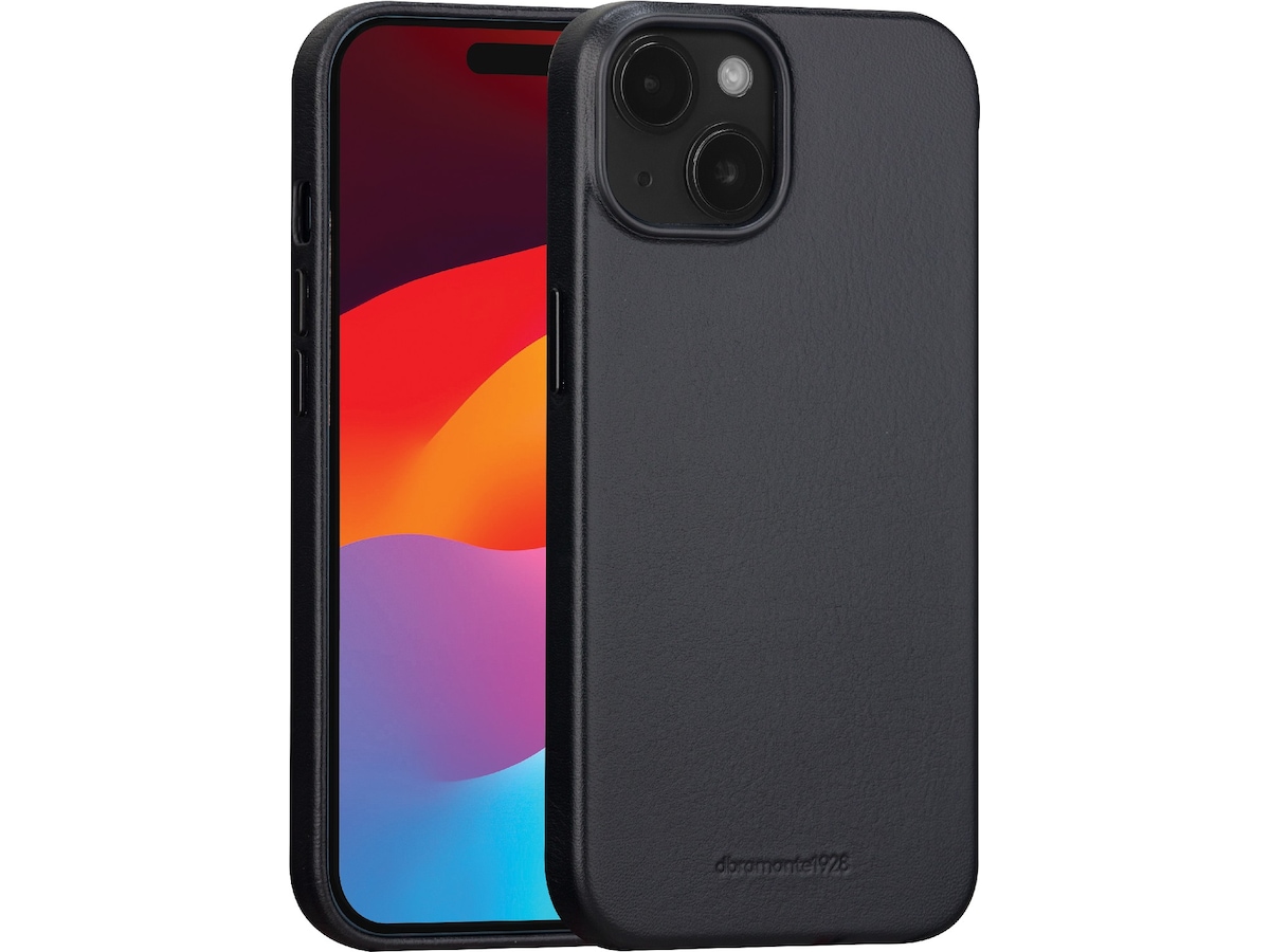 dbramante1928 iPhone 15 Plus Roskilde lædercover (sort) Mobilcover