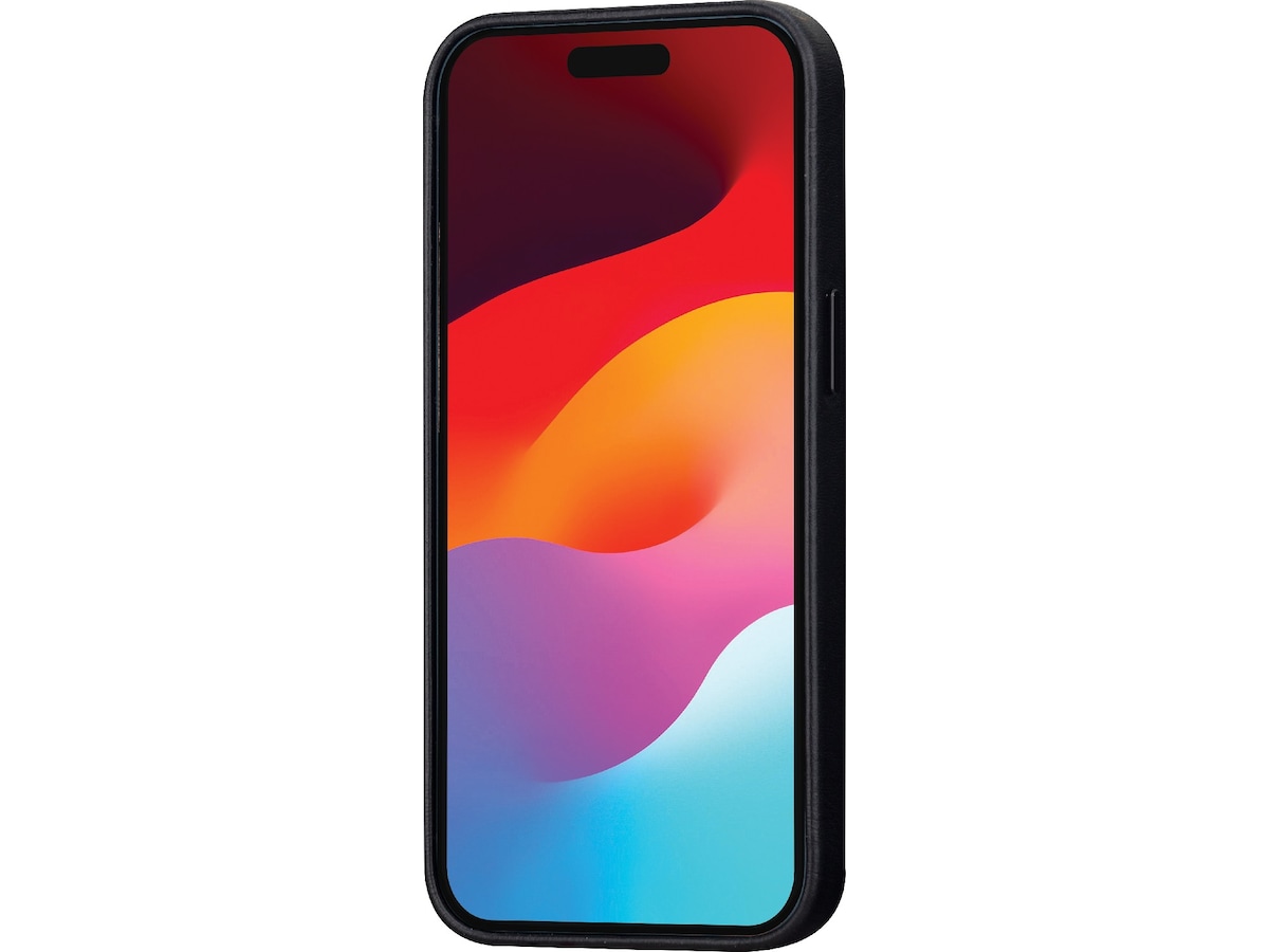 dbramante1928 iPhone 15 Plus Roskilde lædercover (sort) Mobilcover