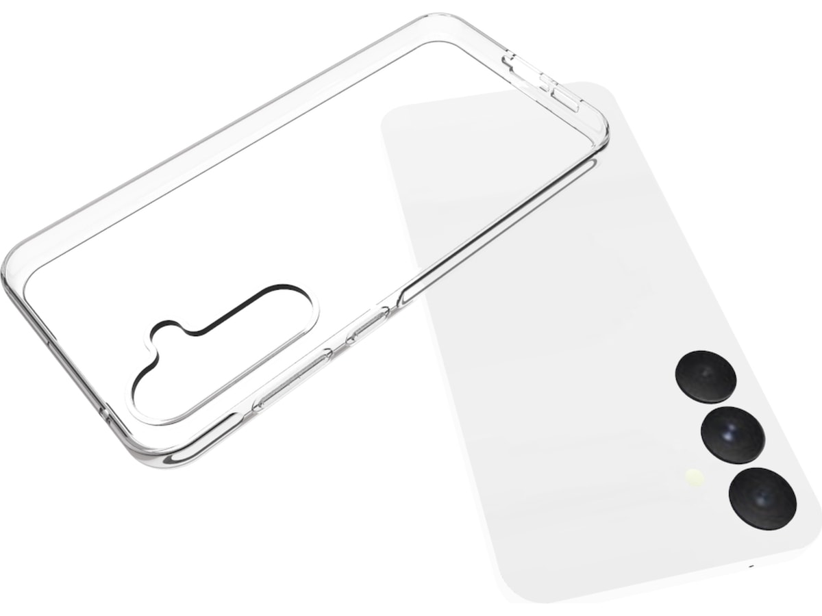 iiglo Samsung Galaxy A55 Silikonecover (transparent) Mobilcover