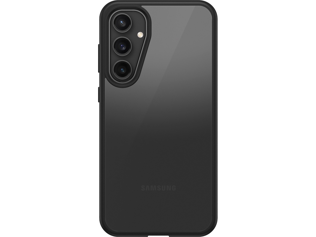 OtterBox Galaxy S23 FE Black React Deksel Cover - ProPack (klar/sort) Mobilcover