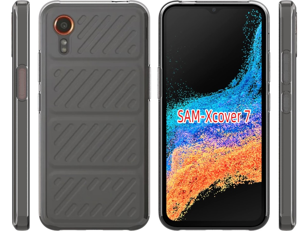 iiglo Samsung XCover 7 Silikone cover (gennemsigtig) Mobilcover