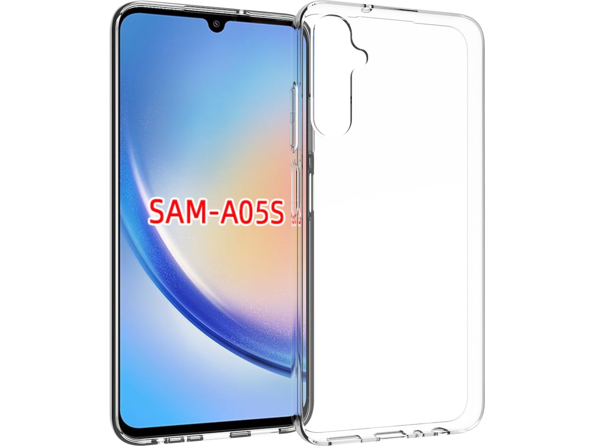 iiglo Galaxy A05S Silikonecover (gennemsigtig) Mobilcover