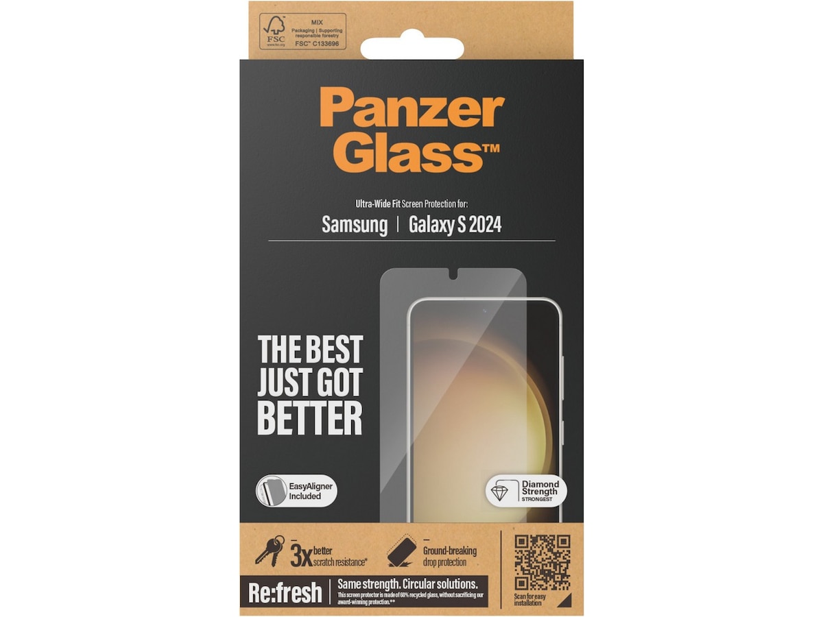 Panzerglass Galaxy S24 Skærmbeskytter Skærmbeskyttelse mobiltelefon