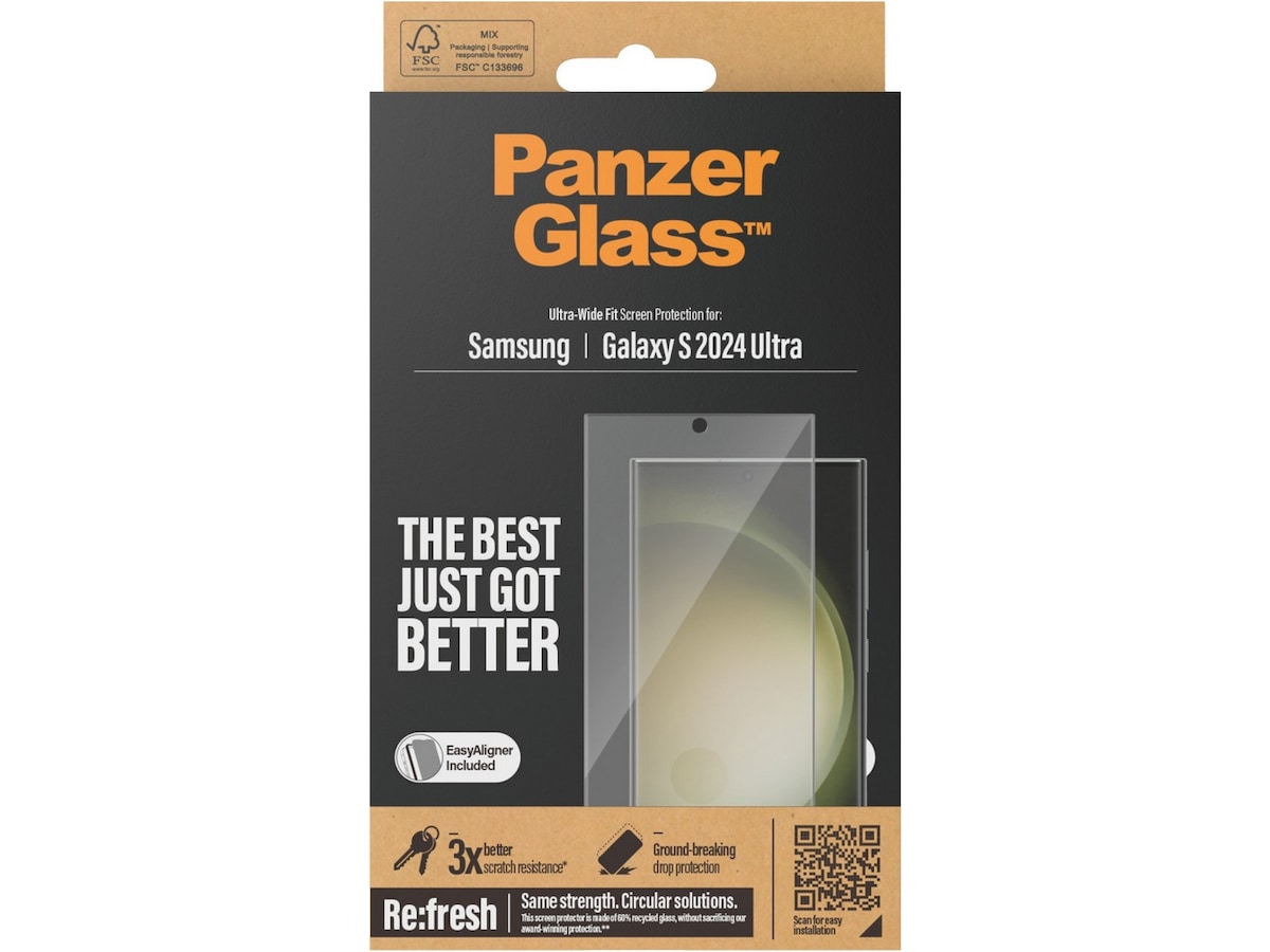 Panzerglass Galaxy S24 Ultra Skærmbeskytter Skærmbeskyttelse mobiltelefon