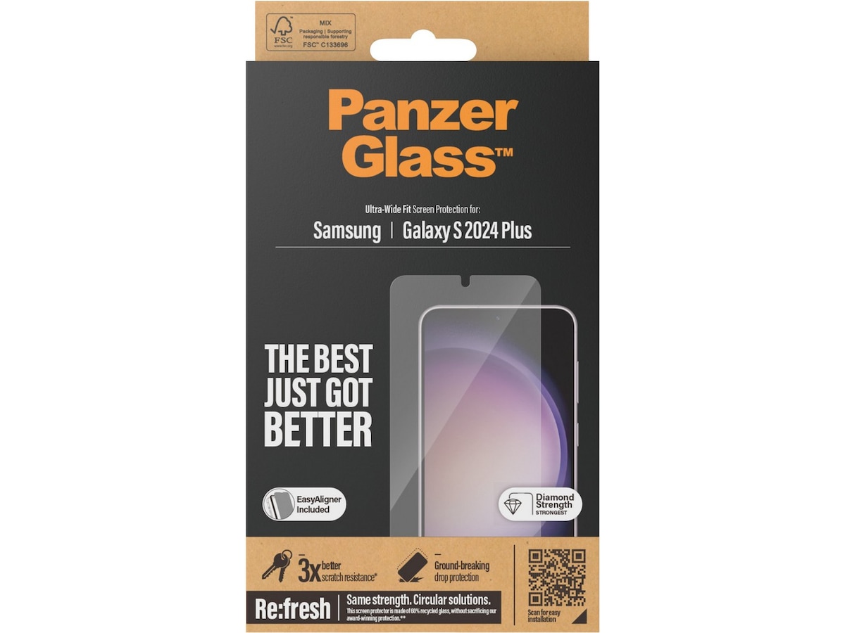 Panzerglass Galaxy S24+ Skærmbeskytter Skærmbeskyttelse mobiltelefon