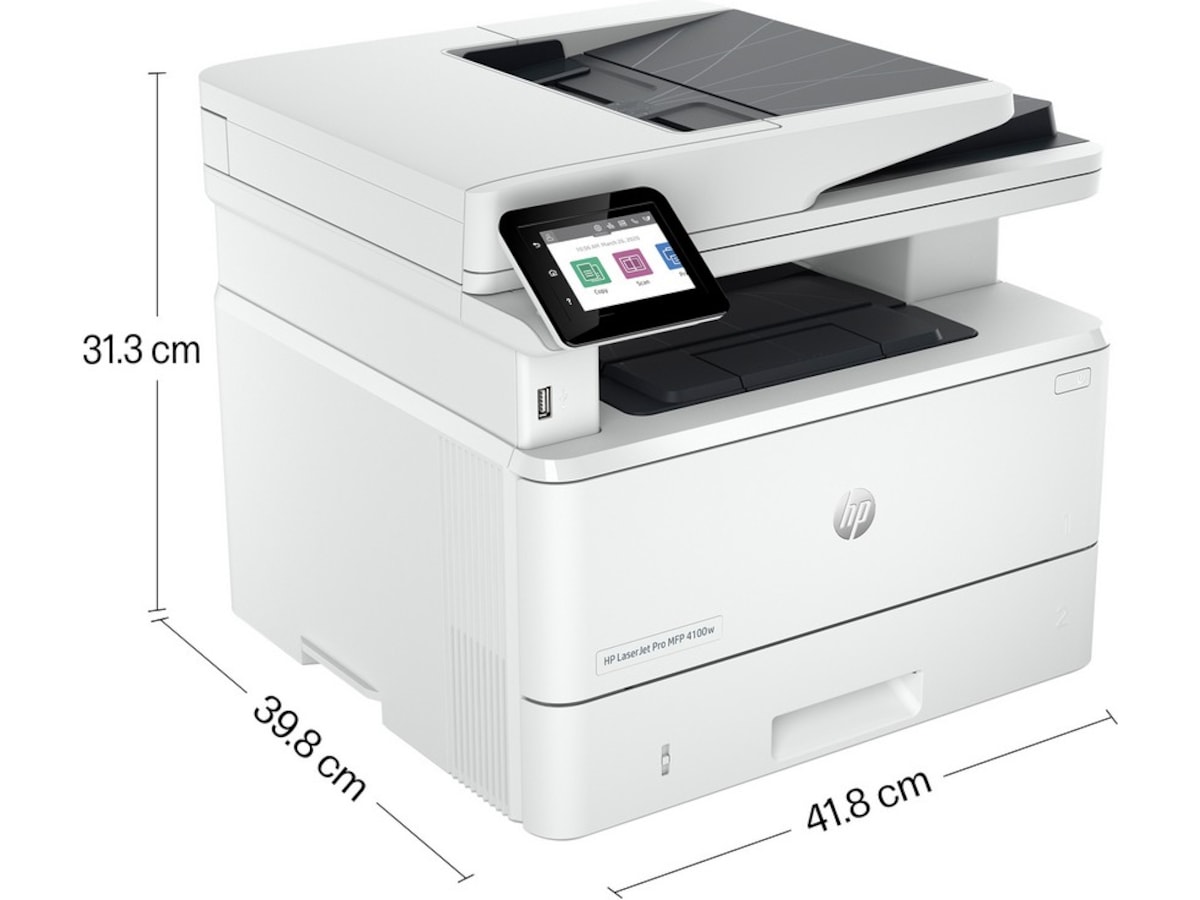 HP LaserJet Pro MFP4102fdw laserprinter Printere
