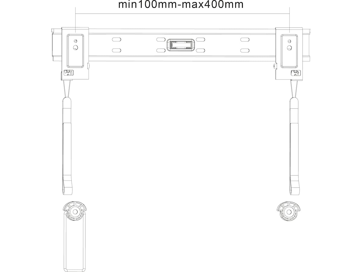 Andersson FDW 2.1 vægophæng TV slim 32-55" TV-ophæng & stativ