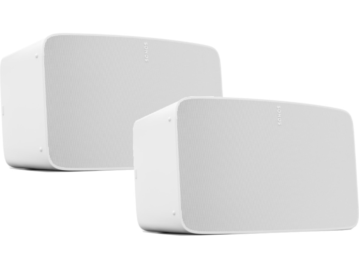 Sonos Five Trådløs højttaler (hvid) 2pk Højttalere
