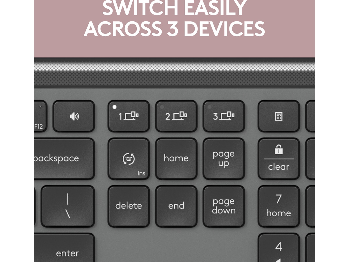 Logitech Signature Slim Combo MK950 (graphite) Mus & keyboards -kombinasjonspakker