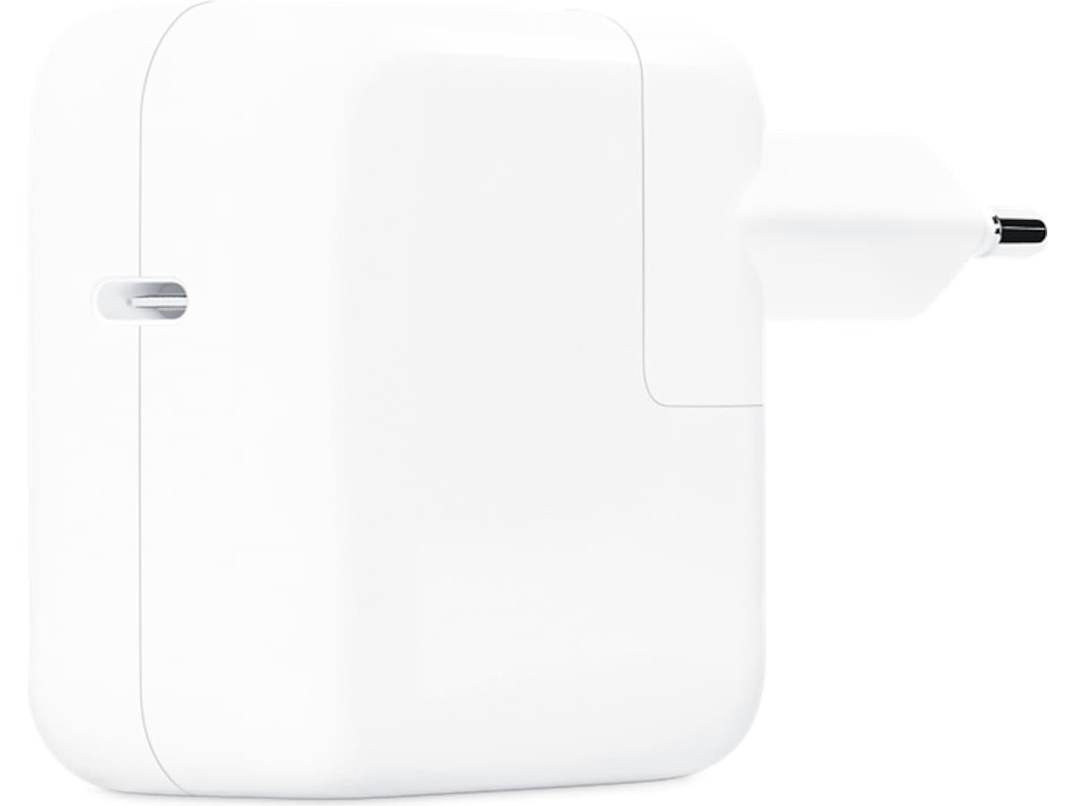 Apple USB-C power adapter 30W Batteri og lader