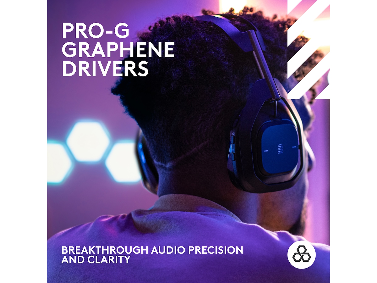 Astro A50 X LIGHTSPEED Trådløst Gaming headset + basestation (sort) Gamingheadset