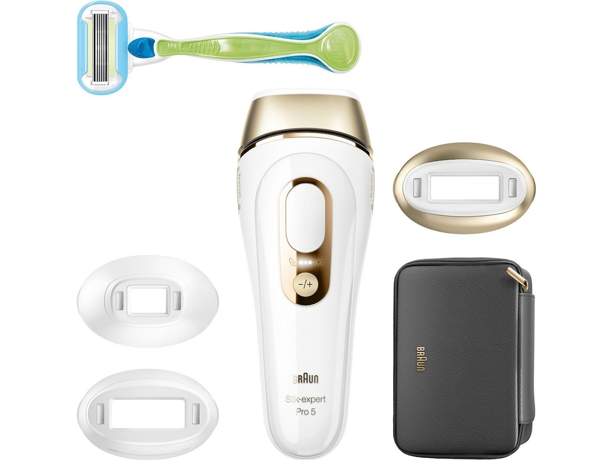 Braun IPL Silk·expert Pro 5 PL5242 (hvid/guld) Epilator & IPL-hårfjerning