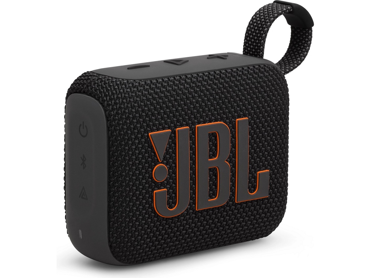 JBL GO 4 Trådløs bluetooth højtaler (sort) Trådløs / Bluetooth højttaler