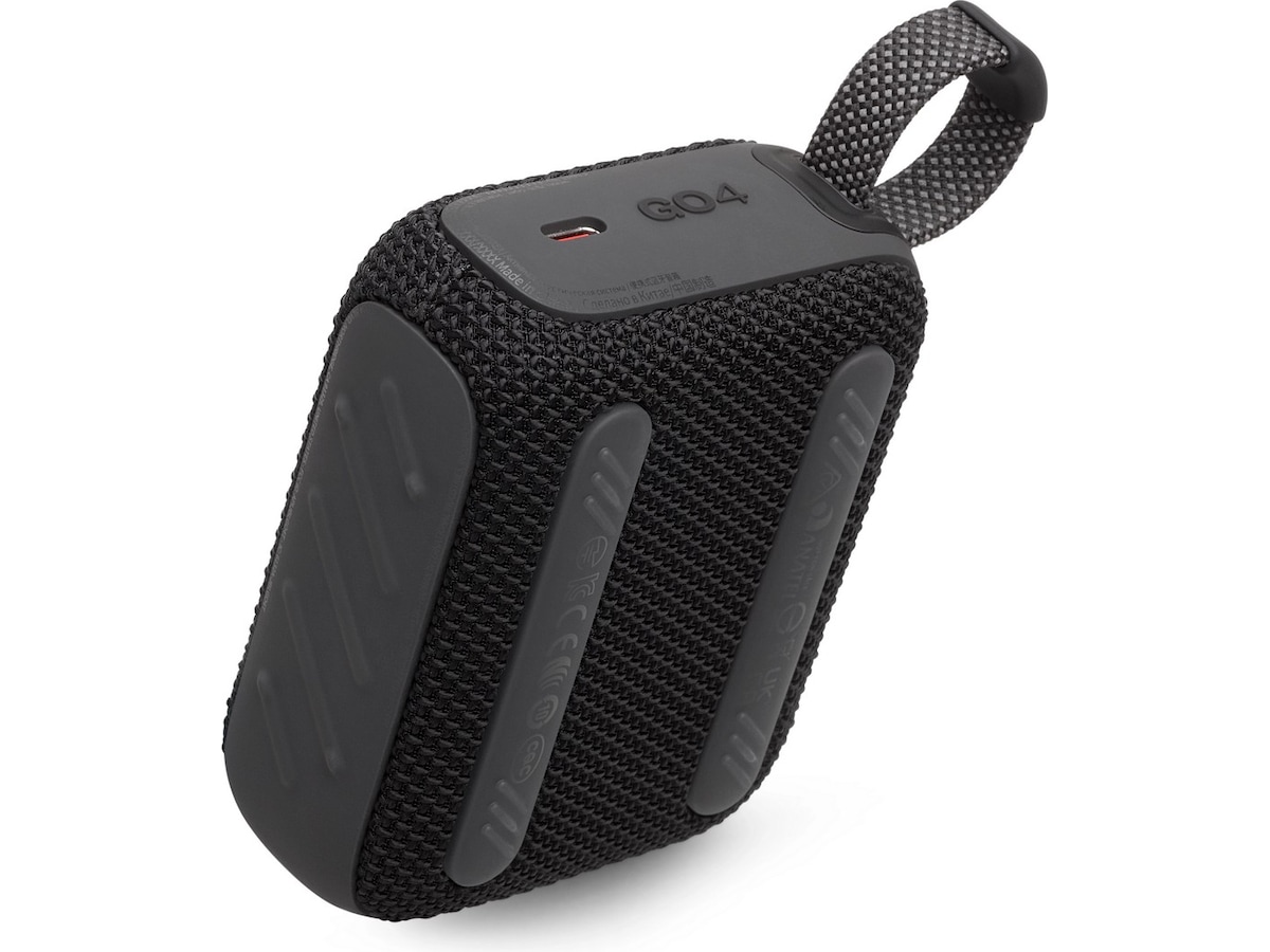 JBL GO 4 Trådløs bluetooth højtaler (sort) Trådløs / Bluetooth højttaler