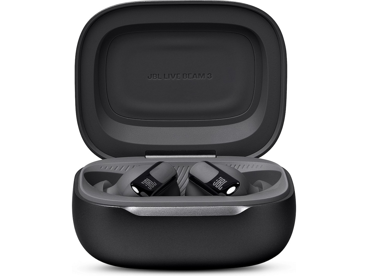 JBL LIVE BEAM 3 Trådløse Høretelefoner, Earbuds (sort) In-ear høretelefoner