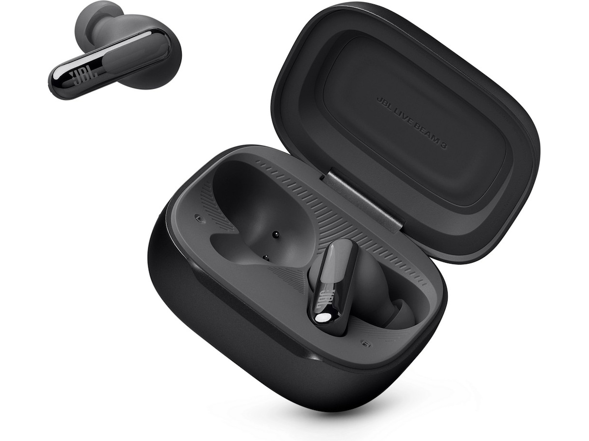 JBL LIVE BEAM 3 Trådløse Høretelefoner, Earbuds (sort) In-ear høretelefoner