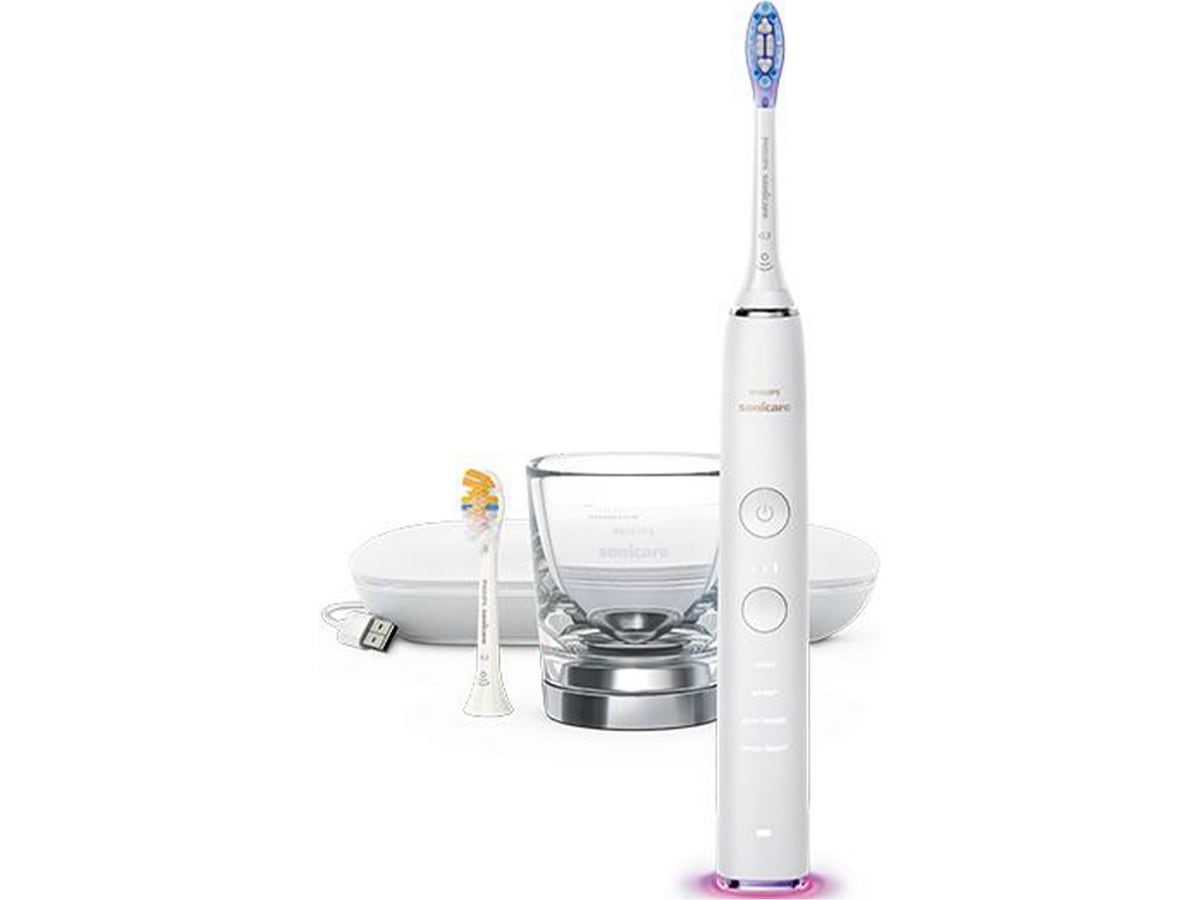 Philips DiamondClean Smart 9400 Sonic elektrisk tandbørste HX9917/88 (hvid) Elektriske tandbørster