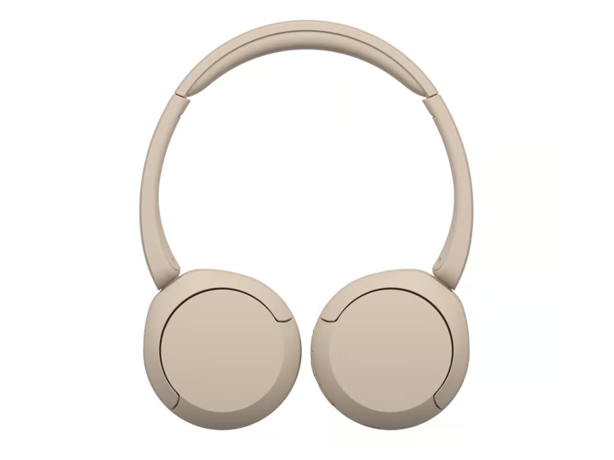 Sony WH-CH520 trådløse hovedtelefoner, On-Ear (beige) Høretelefoner