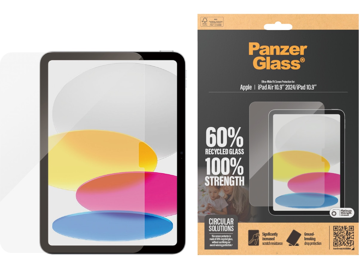 PanzerGlass iPad 11" / 10,9" og Air 11" Skærmbeskytter Skærmbeskyttelse tablet