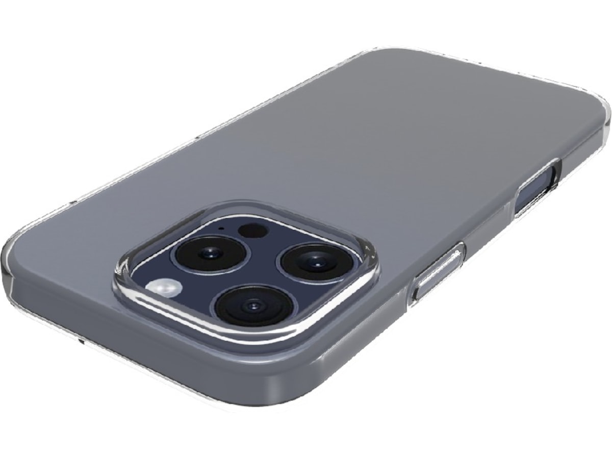 iiglo iPhone 16 Pro Silikone cover (gennemsigtig) Mobilcover