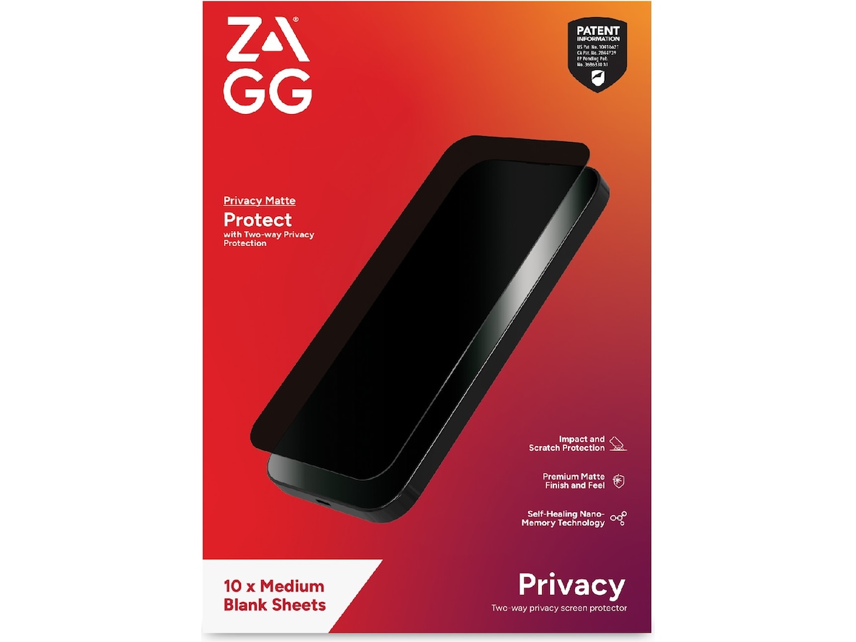 Zagg Privacy Filter Matte Skærmbeskytter Skærmbeskyttelse tablet