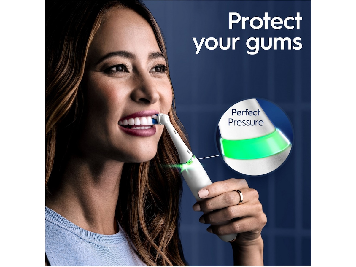 Oral-B iO 9 elektrisk tandbørste (hvid) Elektriske tandbørster