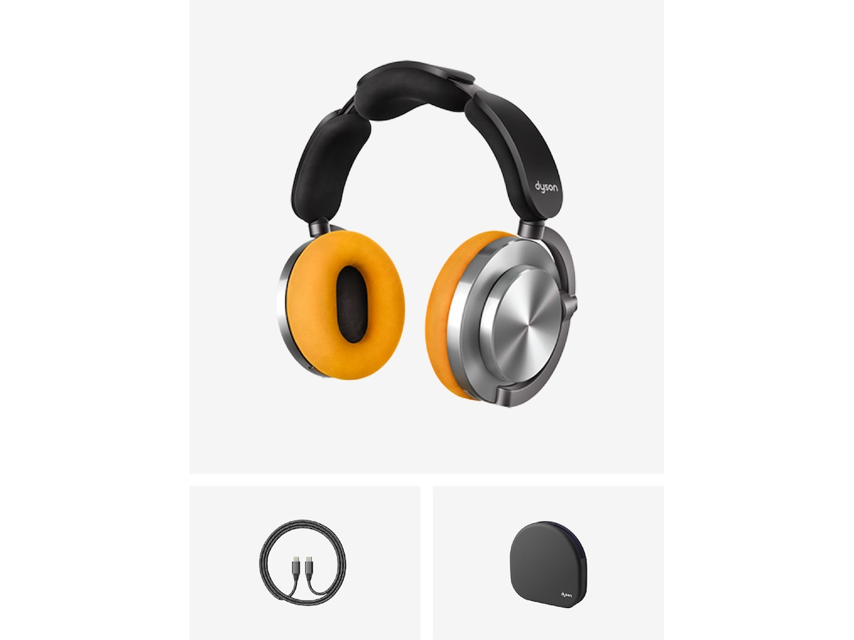 Dyson onTrac CNC Trådløse høretelefoner, Over-Ear (aluminium) Høretelefoner