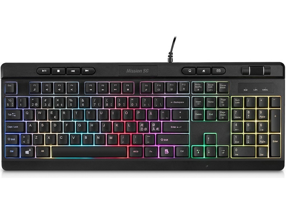 Mission SG GGB 2.3 gaming-pakke med RGB Gamingpakke