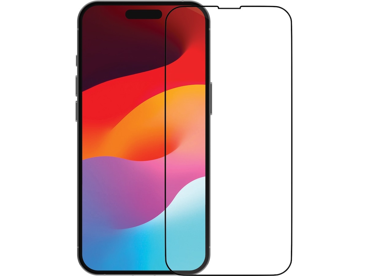 Bulk - eco-shield - iPhone 15 Plus - Black Edge Skærmbeskyttelse mobiltelefon