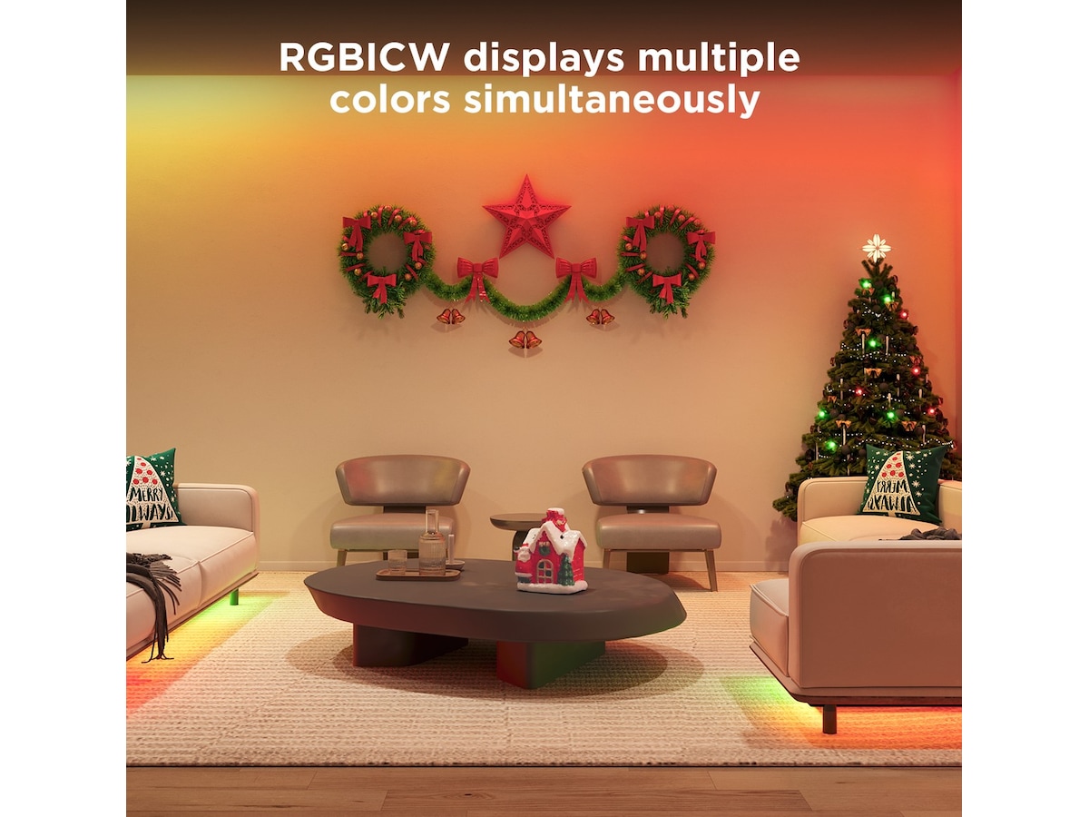 Govee RGBIC LED Lightstrip - 5 meter Led strips & underholdning
