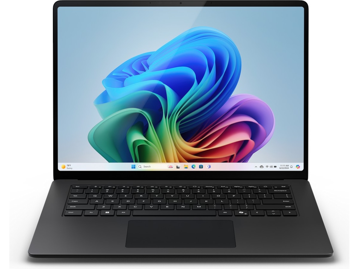 Microsoft Surface Laptop Copilot+ C12 15" touch (sort) PC - Bærbar / laptop