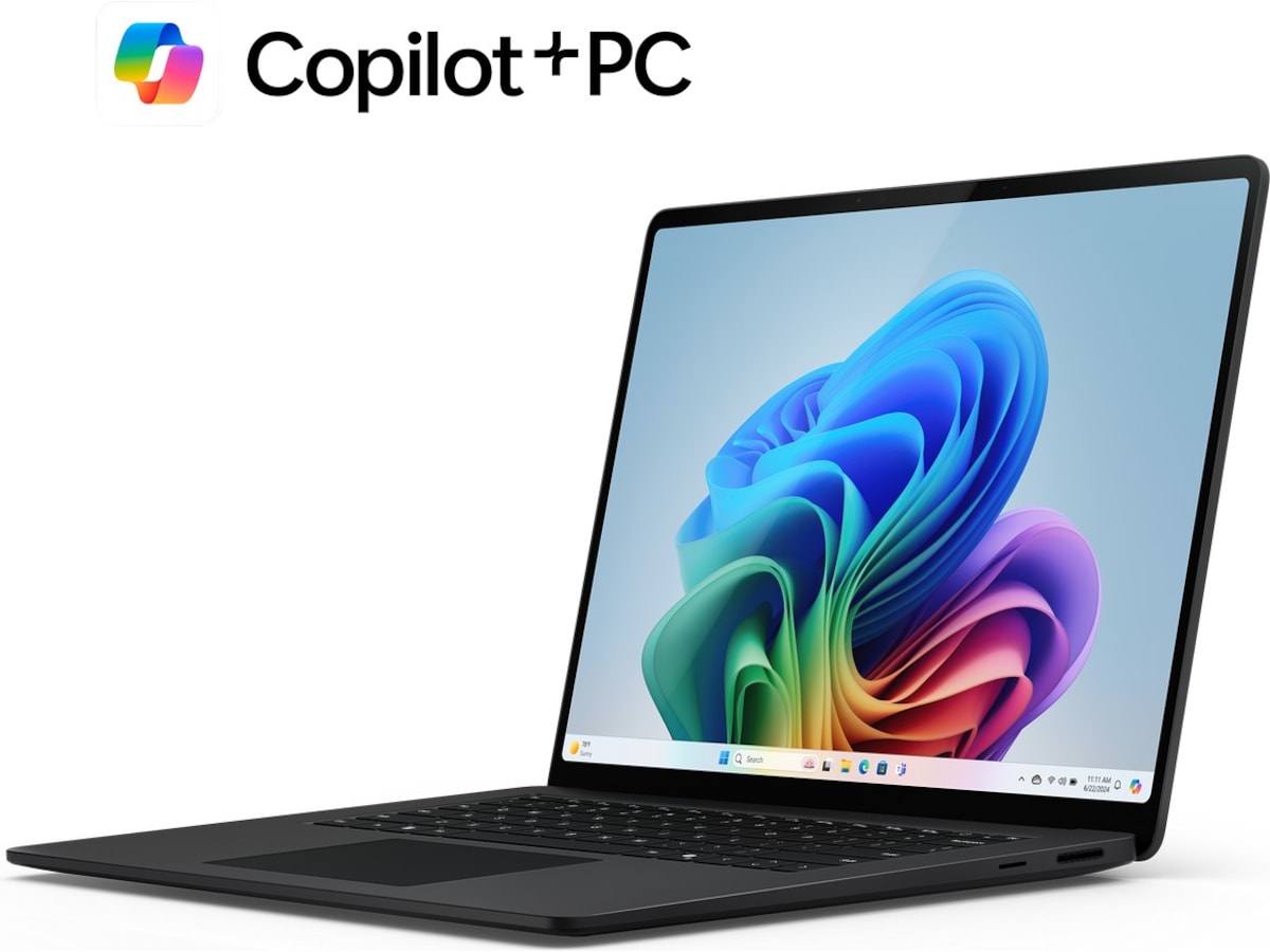 Microsoft Surface Laptop Copilot+ C12 15" touch (sort) PC - Bærbar / laptop