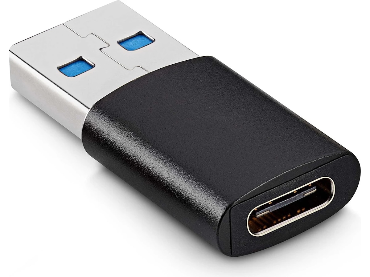 Andersson USB-A til USB-C adapter (sort) Kabeladaptere og overgange