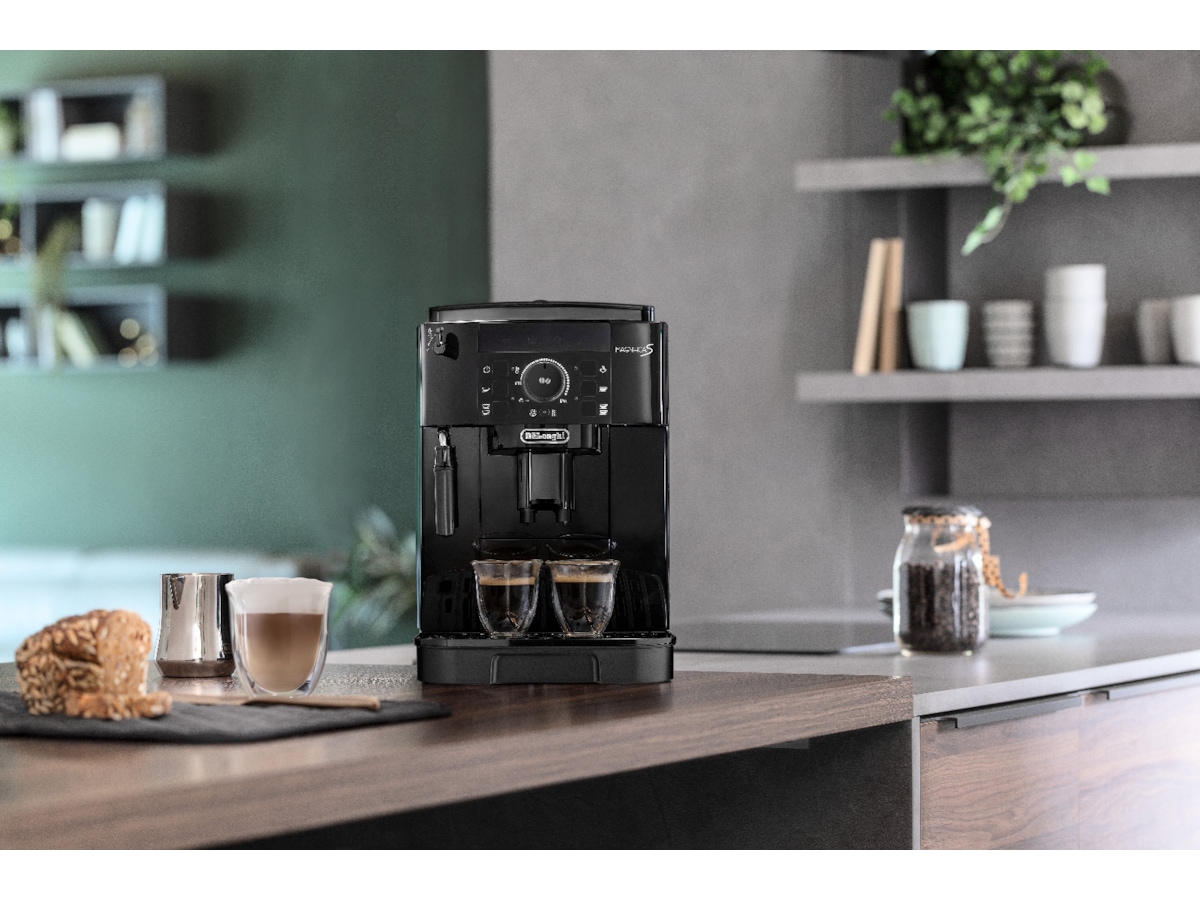 Delonghi Magnifica S ECAM12.121.B Automatisk kaffemaskine Espressomaskiner