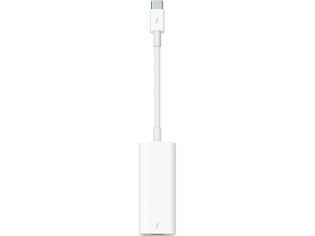 Apple Thunderbolt adapter (hvid) Kabeladaptere og overgange