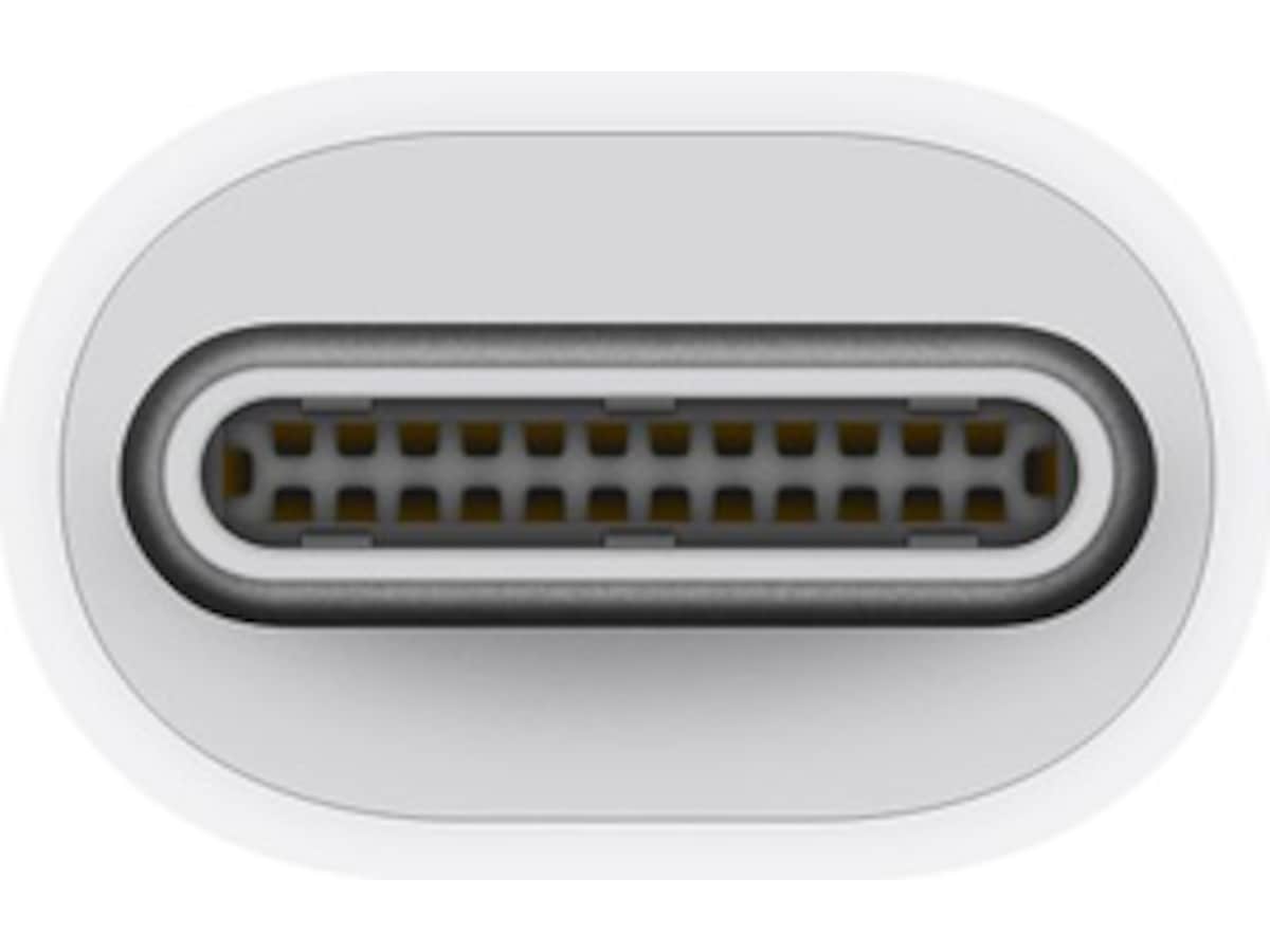 Apple Thunderbolt adapter (hvid) Kabeladaptere og overgange