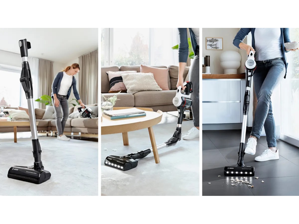 Bosch Unlimited 7 Oppladbar støvsuger, Hvit Ledningsfrie støvsugere
