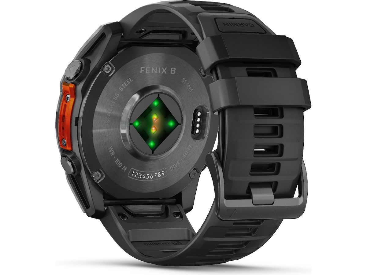 Garmin fenix 8 AMOLED 51mm GPS (slate gray/stainless steel) Smartwatches