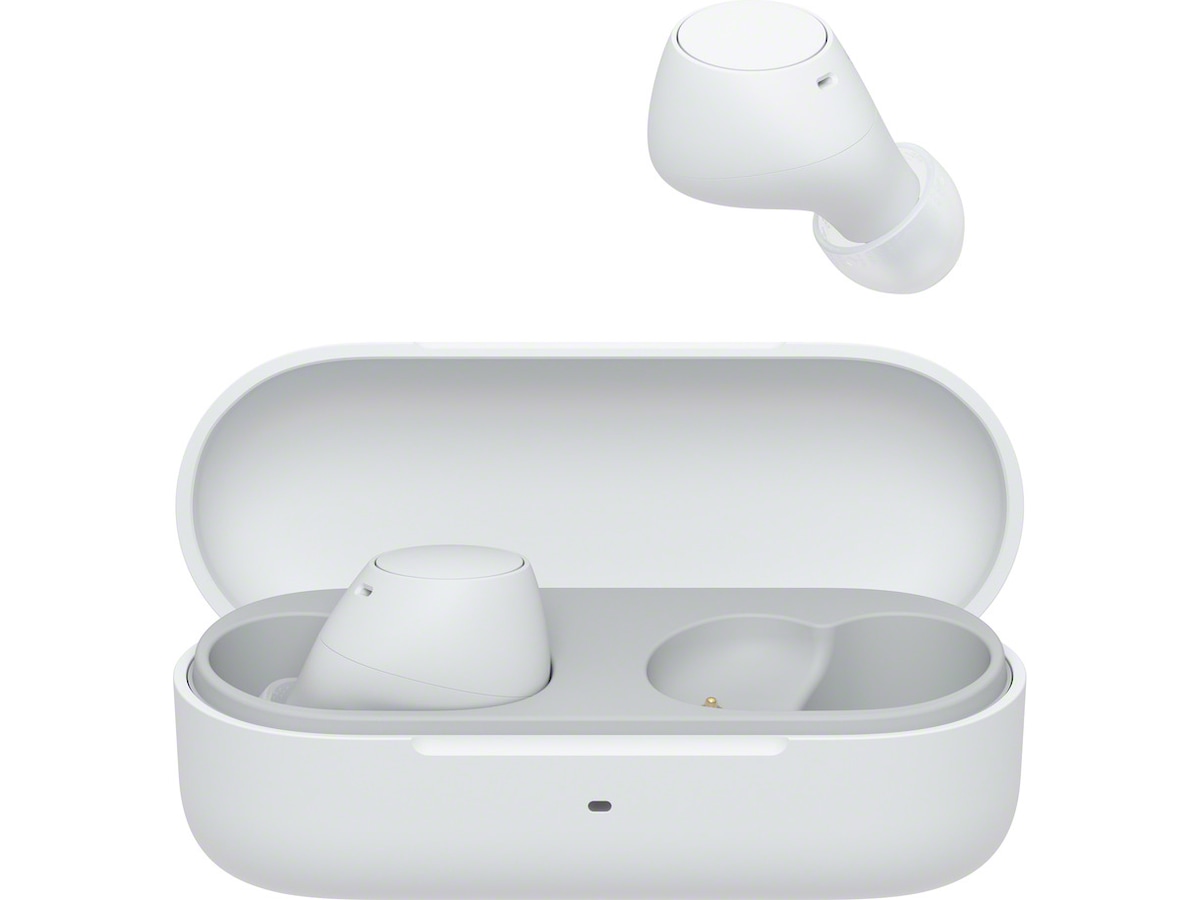 Sony WF-C510 Trådløse høretelefoner, Earbuds med mikrofon (hvid) In-ear høretelefoner