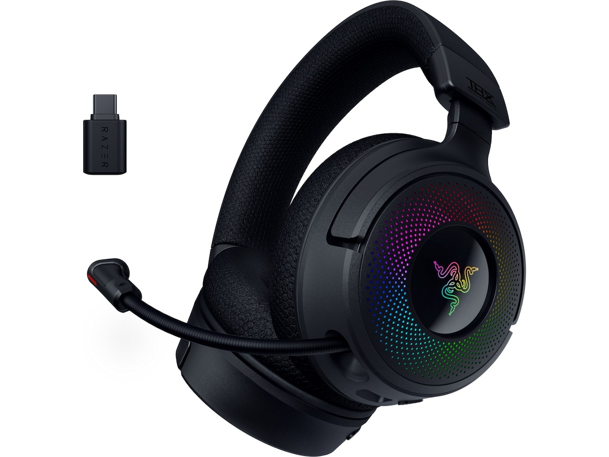 Razer Kraken V4 Wireless gaming headset (svart) Gamingheadset