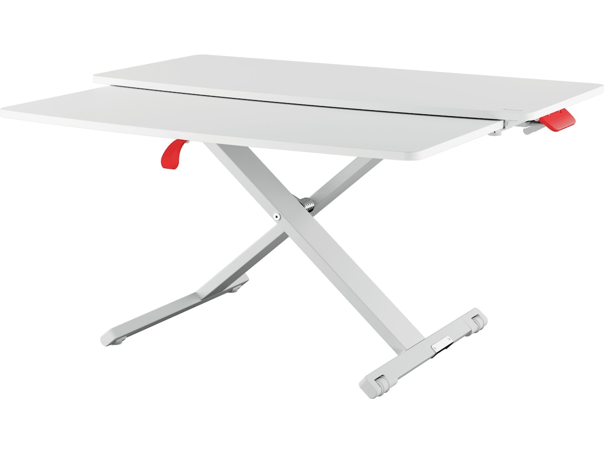 Leitz Ergo Cozy Justerbart PC bord m/plade (hvid) Bærbar stativ
