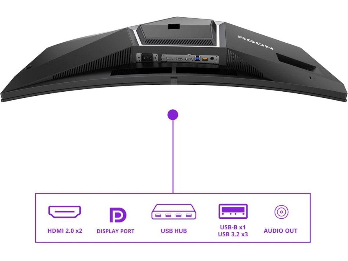 AOC 34" gamingskærm Agon Pro AG346UCD Gamingskærme